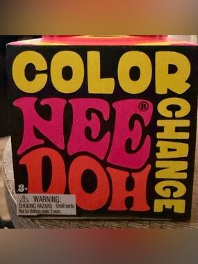 Color Change Stress Ball Toy - Pink/Orange